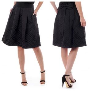 Ted Baker London Mansii Plaid Bow Full Skirt